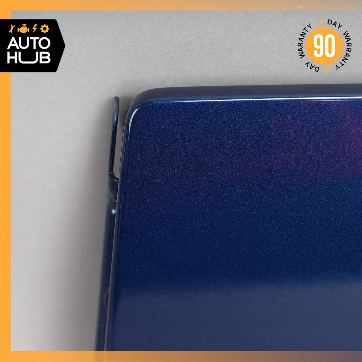 04-09 Cadillac XLR Fuel Door Lid Gas Tank Cover Blue 10333885 OEM 51k - photo 2