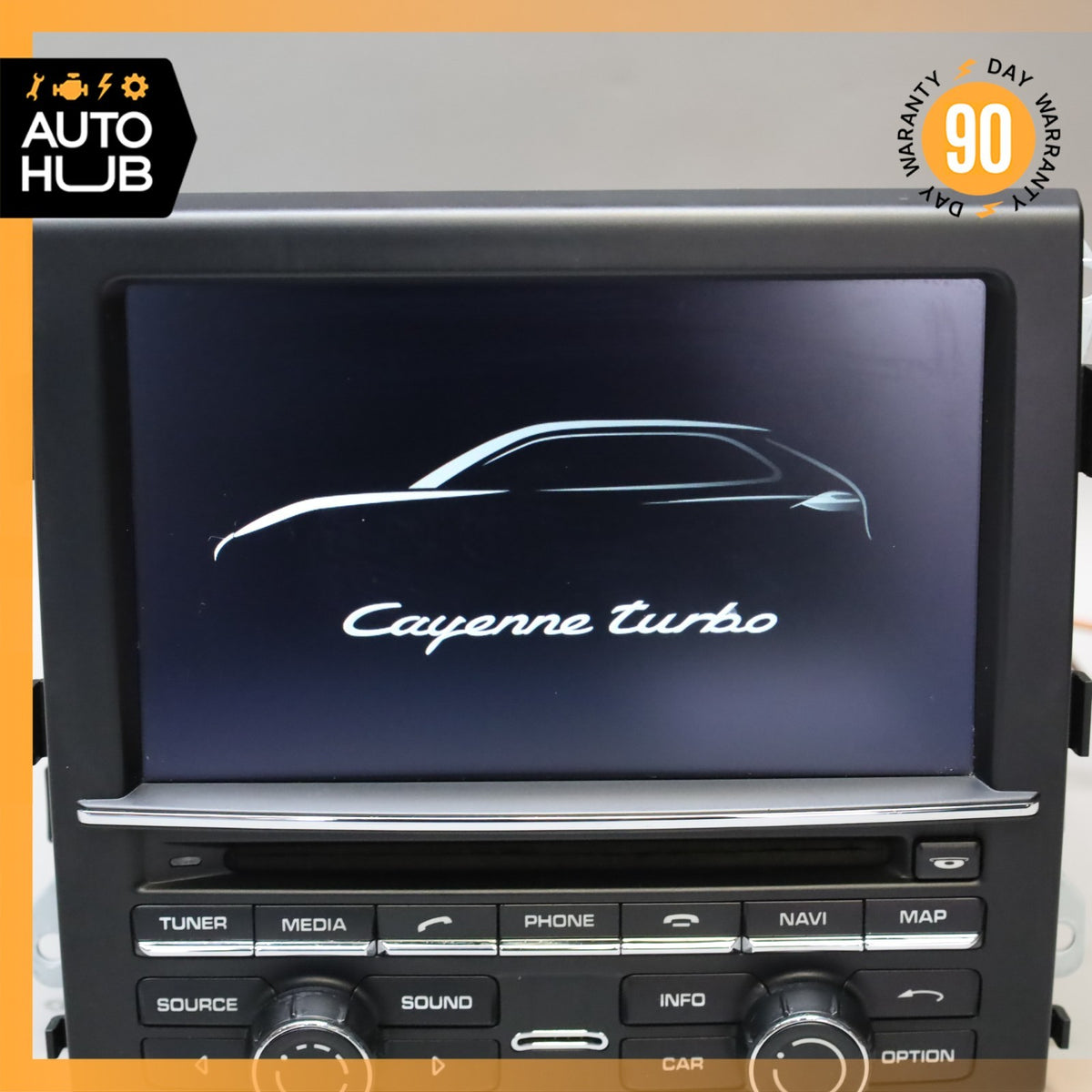 11-16 Porsche Cayenne 958 Turbo Command Head Unit Navigation Radio OEM - photo 3