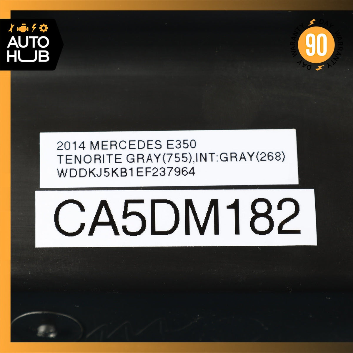 14-17 Mercedes W207 E350 E400 E550 Dashboard Glove Box Compartment Black OEM - photo 22