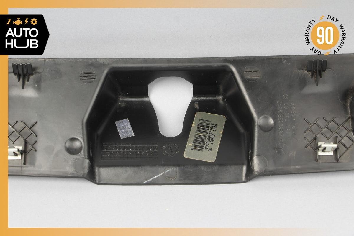 06-11 Mercedes W164 ML63 ML350 Trunk Tailgate Handle Lock Latch Cover Trim OEM - photo 8