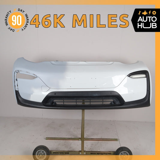 18-21 BMW i3 I01 Hybrid Front Bumper Cover Assembly White OEM 46k - photo 1