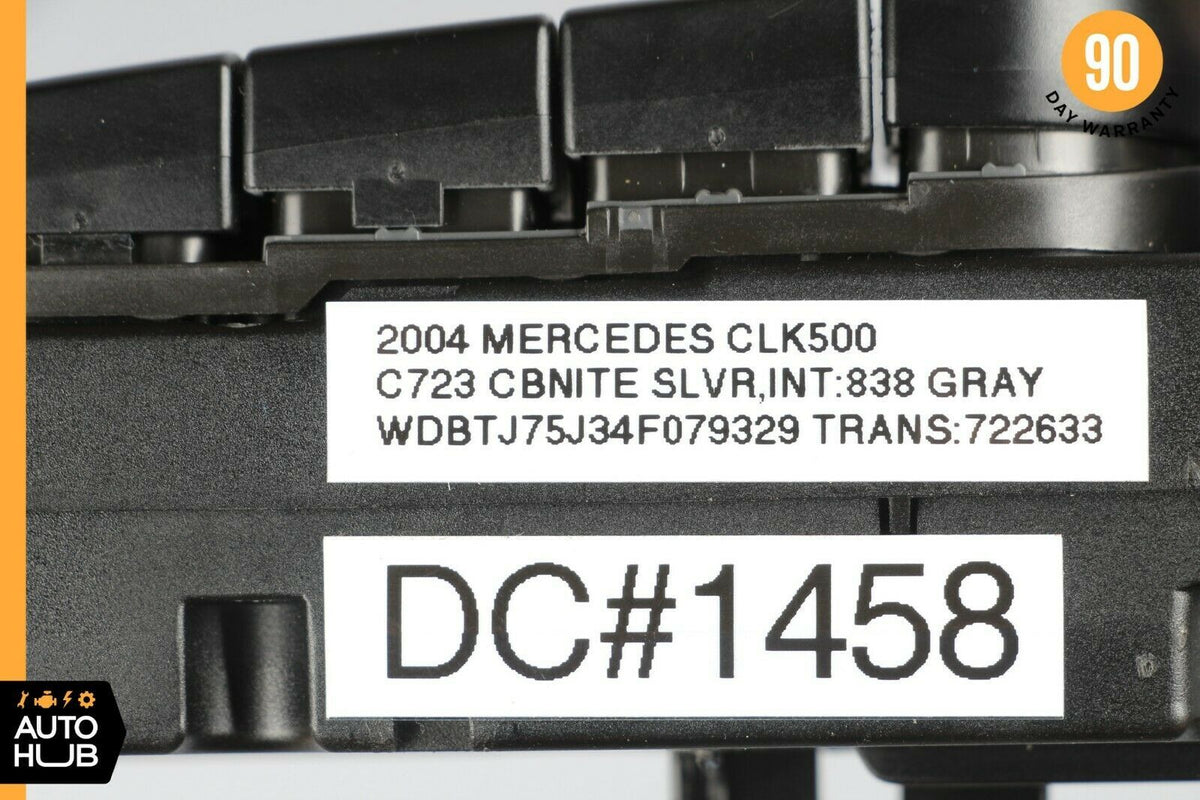 01-04 Mercedes W209 CLK500 C320 Hazard Light Control Switch 2038216279 OEM - photo 11