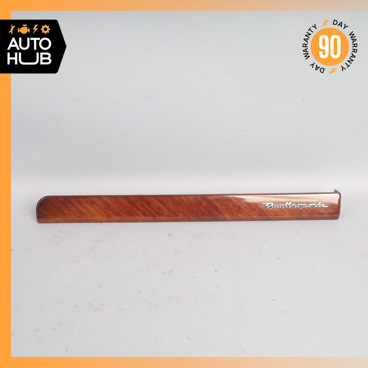 03-08 Maserati Quattroporte Right Passenger Side Dashboard Panel Trim Wood OEM - photo 1