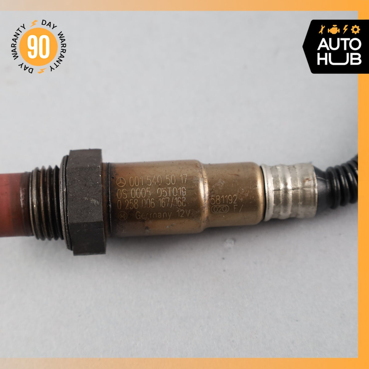 03-08 Mercedes R230 SL500 SL55 AMG Oxygen O2 Sensor Lambda Set of 4 OEM - photo 13