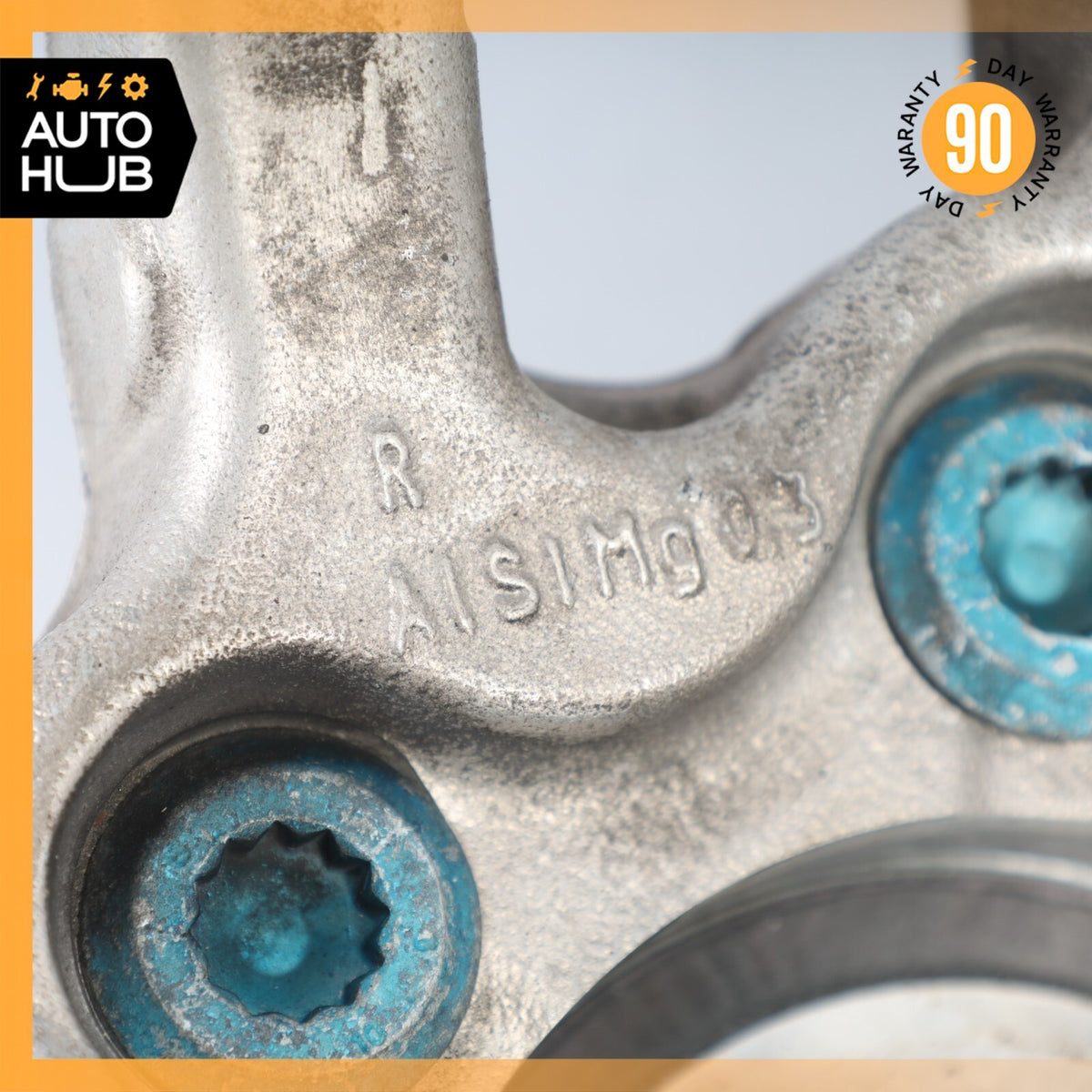 07-12 Bentley Continental GTC Rear Right Side Spindle Knuckle Hub OEM 59k - photo 14