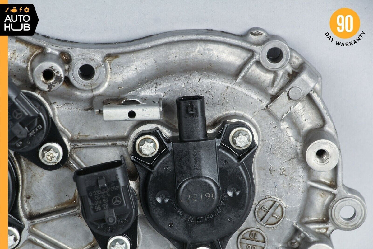 Mercedes W221 S550 E350 Front Left Side Engine Timing Chain Cover Plate OEM - photo 4