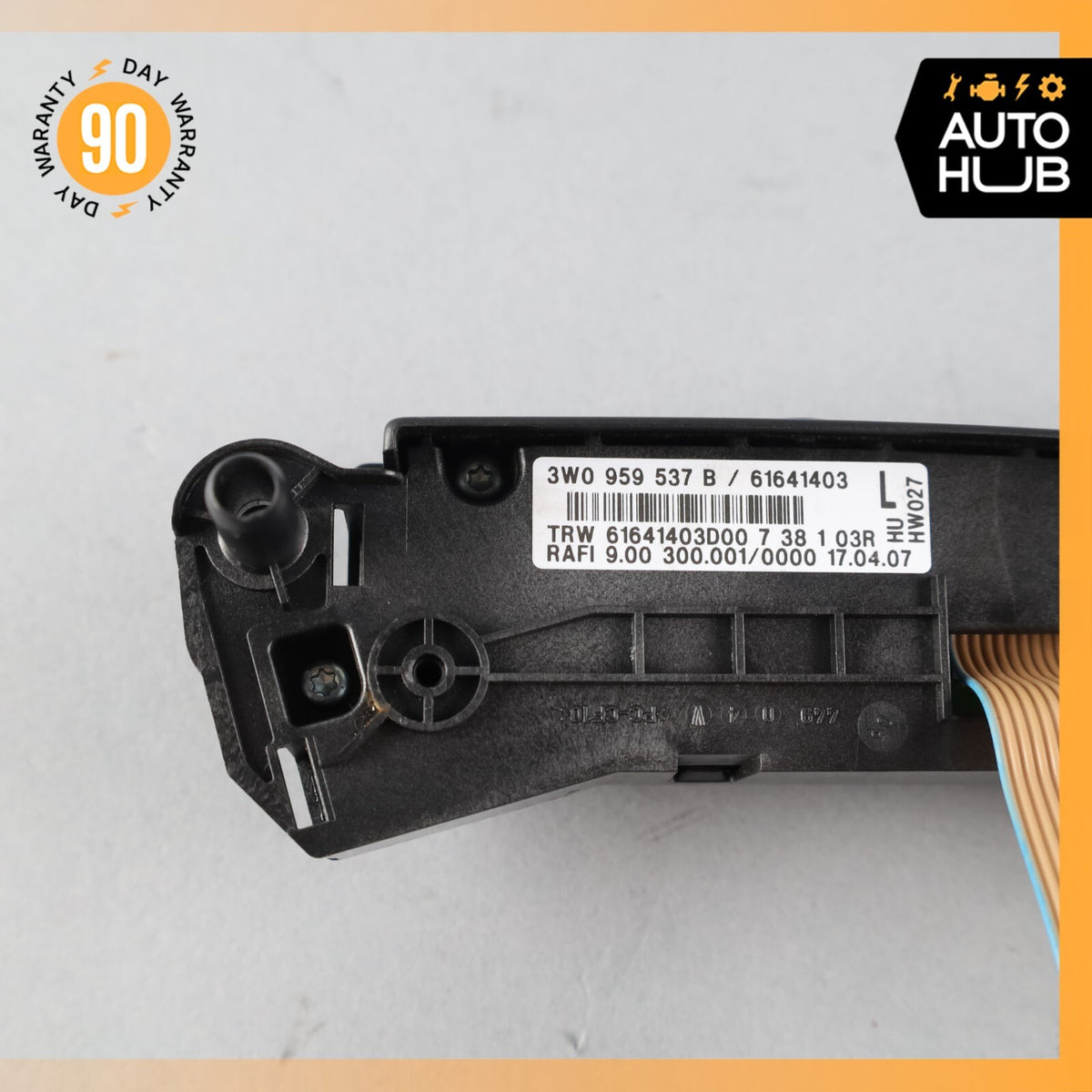 03-12 Bentley Continental GTC Left Steering Wheel Control Switch Button OEM 62k - photo 10