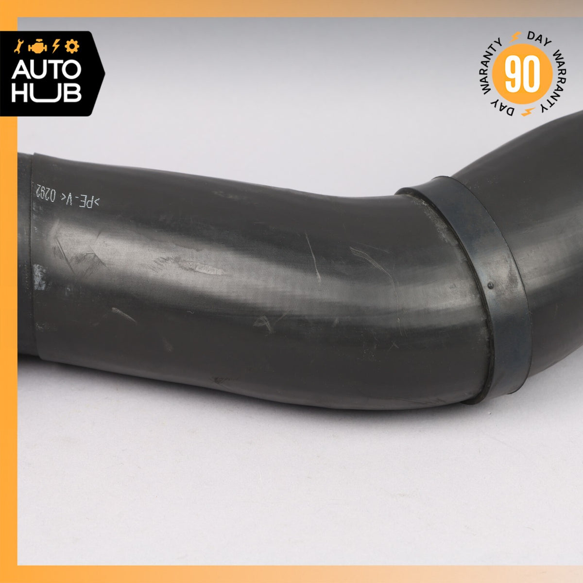 03-12 Bentley Continental GTC 6.0L W12 Left Side Intercooler Hose Pipe OEM 59k - photo 4