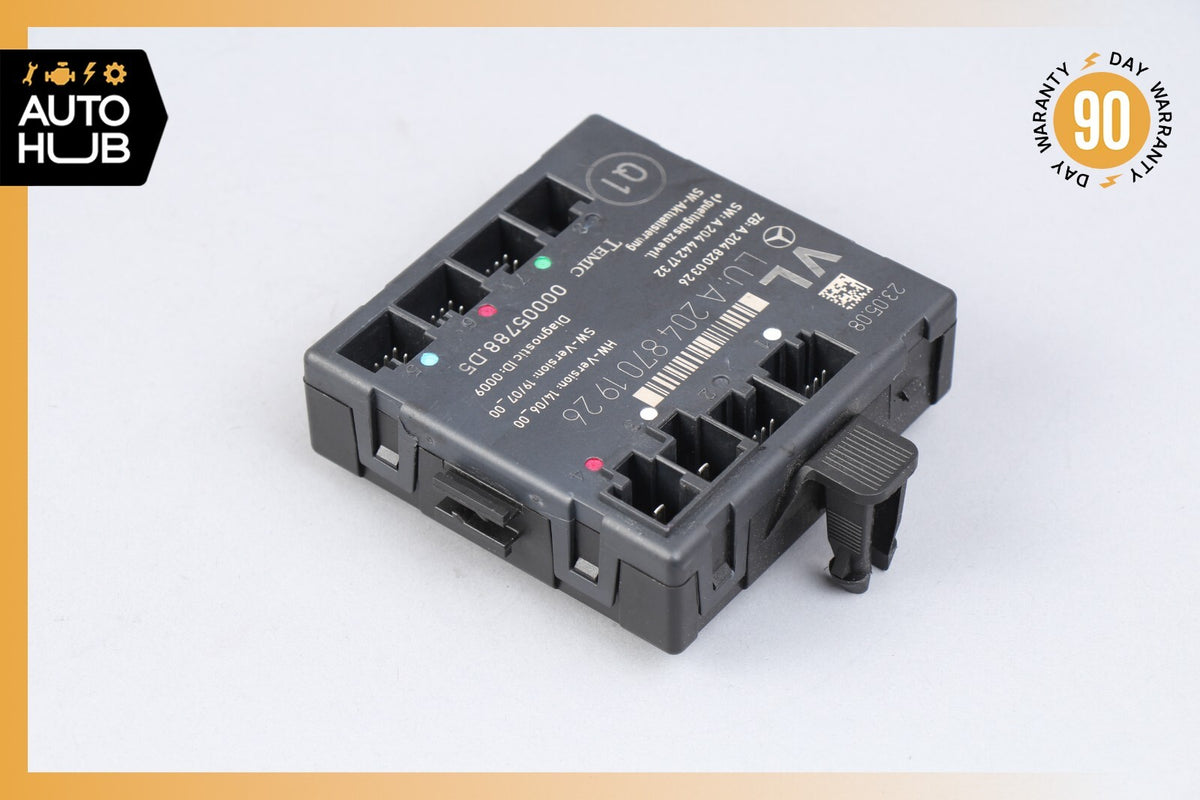 08-18 Mercedes W204 C63 C300 E400 CLS550 Front Left Side Door Control Module OEM - photo 5
