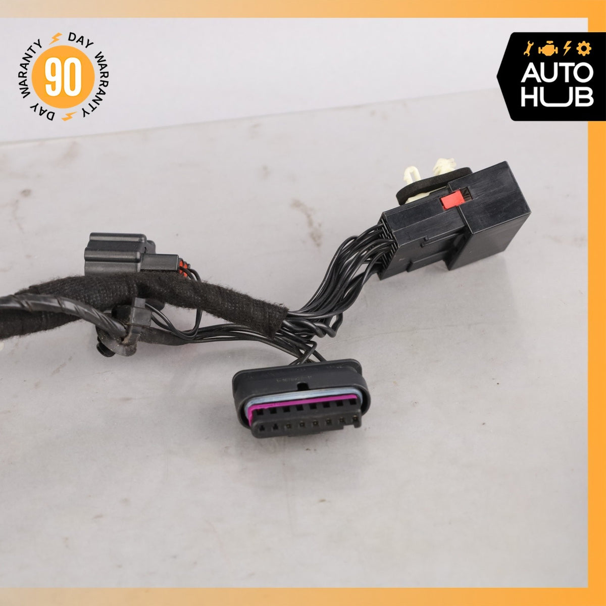 Jaguar X152 F-Type Left Driver Side Door Wire Harness GX5314631CB OEM - photo 12