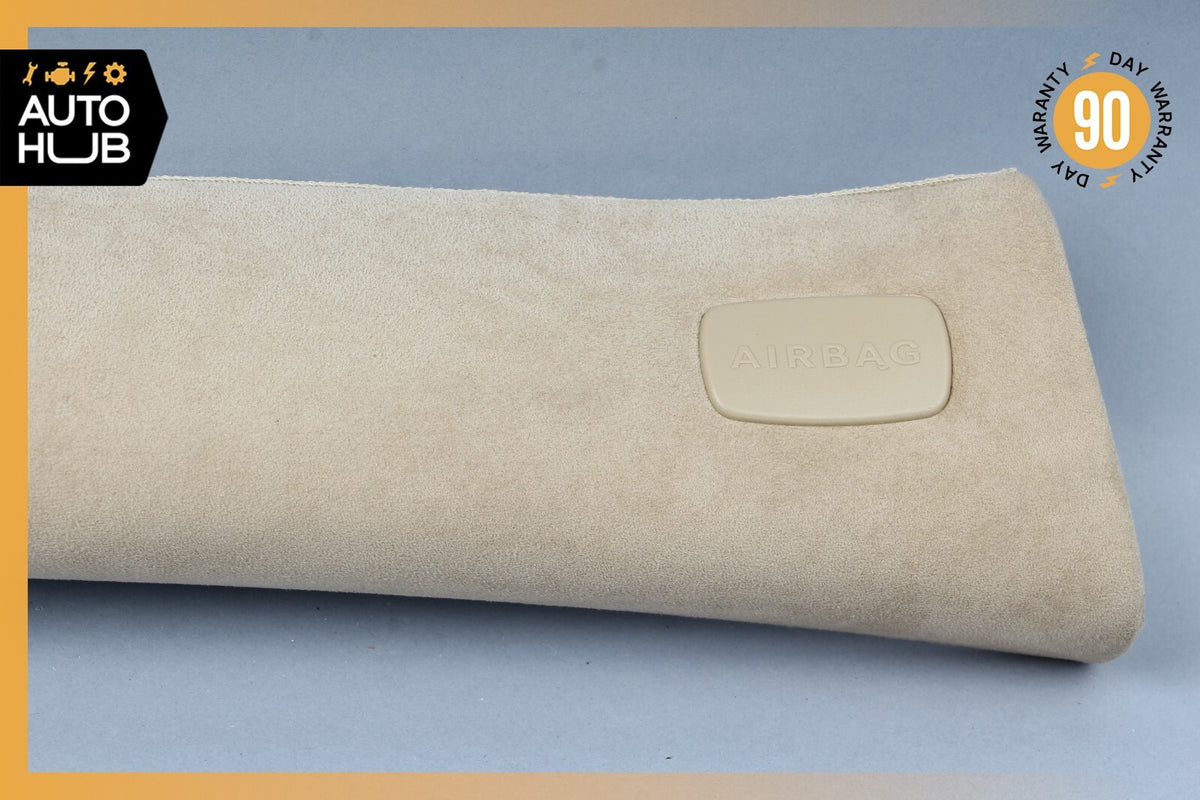 07-13 Mercedes W221 S600 S550 Front Right Side A Pillar Trim Panel Suede OEM - photo 2