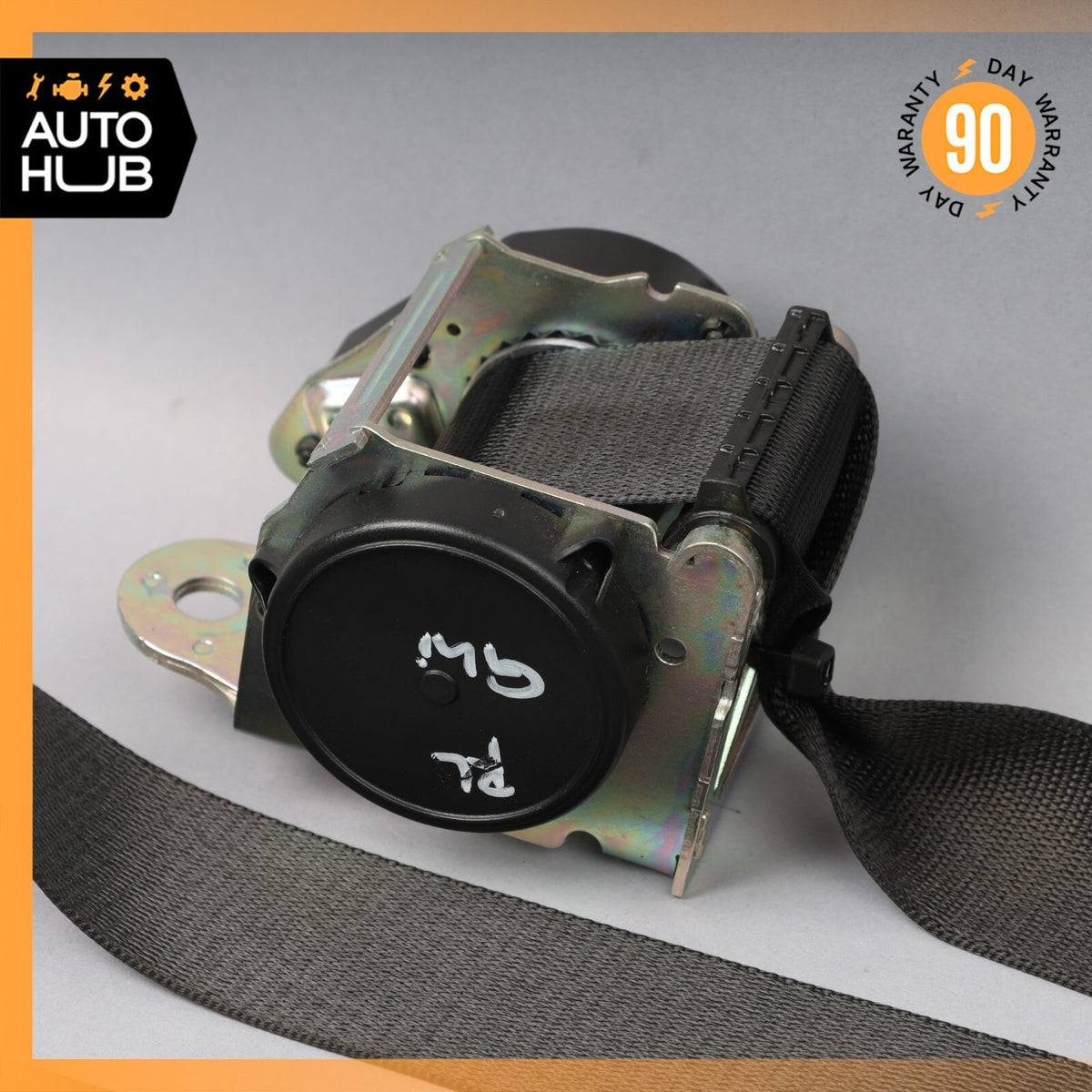 14-22 Maserati Ghibli SQ4 M157 Rear Left or Right Side Seat Belt Black OEM 41k - photo 4