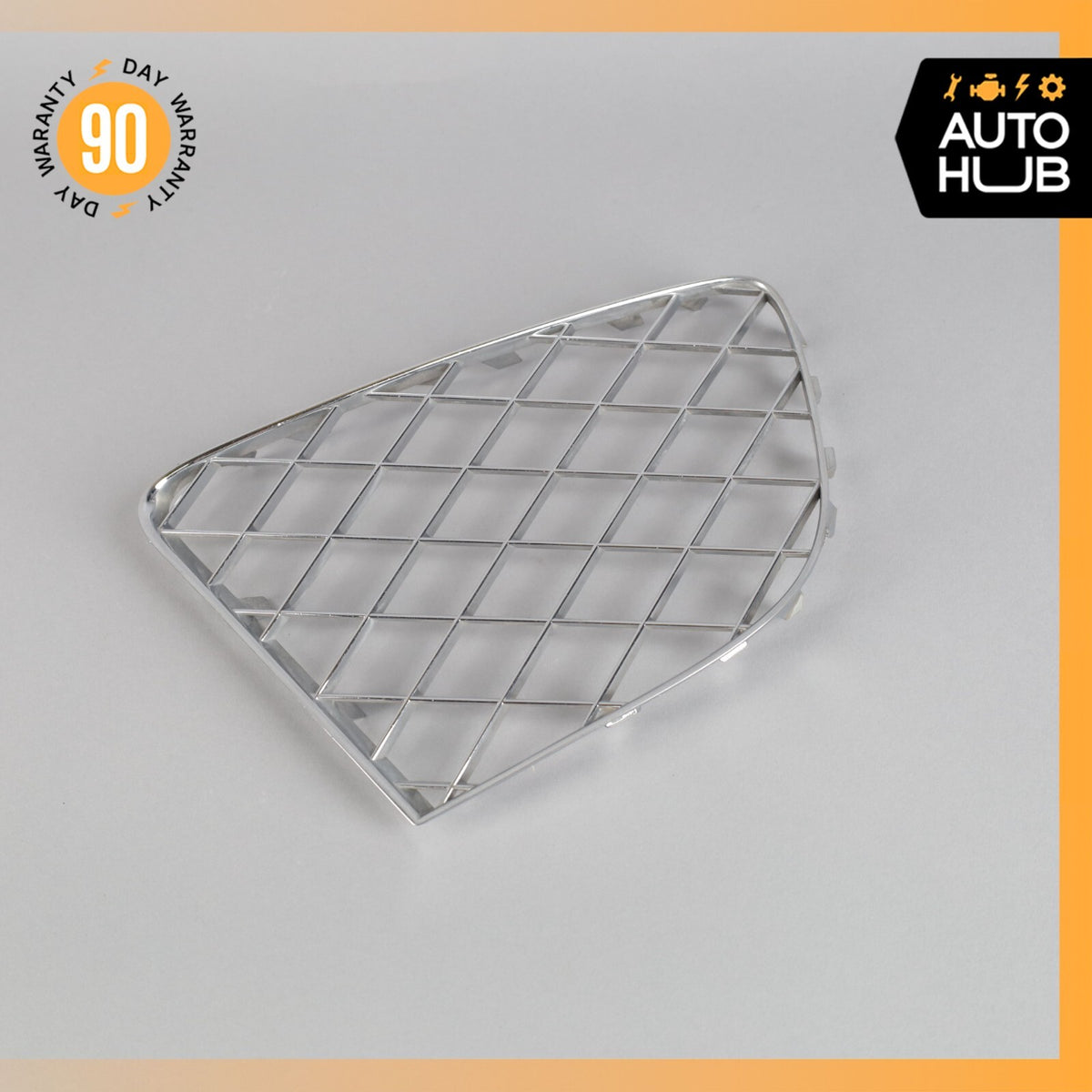 12-15 Bentley Continental GTC GT Front Right Bumper Center Mesh Grille OEM 71k - photo 2