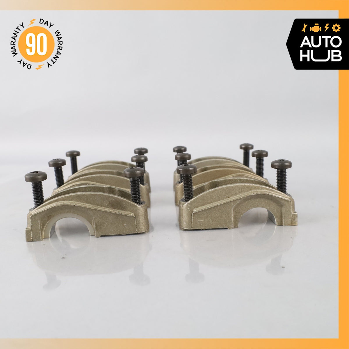 92-02 Mercedes W140 CL600 S600 M120 Cylinder Head Camshaft Holder Set of 6 OEM - photo 3