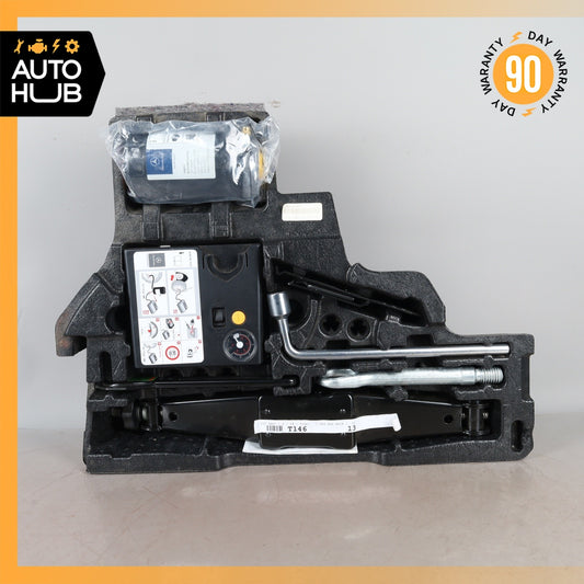 Mercedes X204 GLK250 GLK350 Emergency Spare Tire Jack Tool Kit w/ Foam OEM - photo 1
