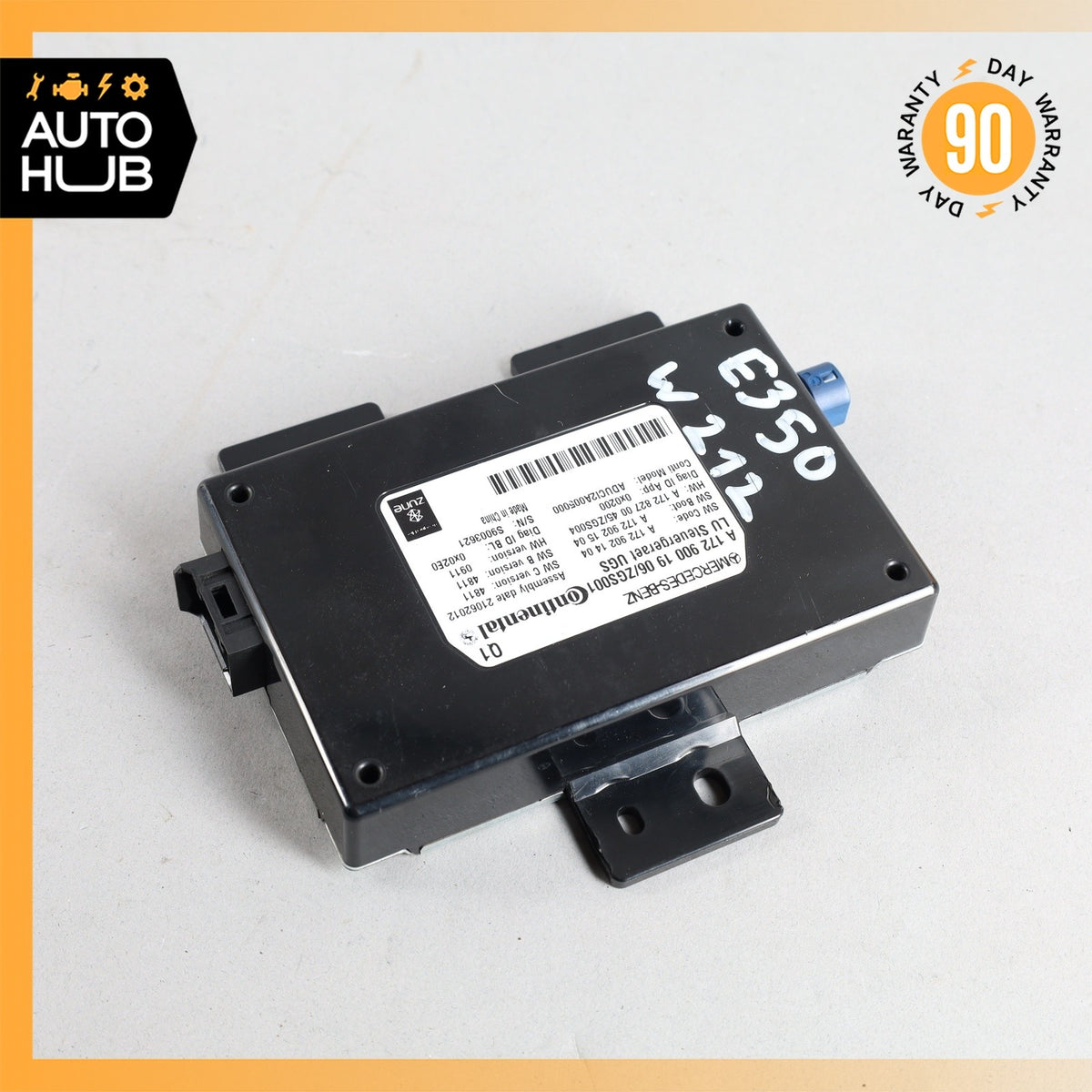 Mercedes W212 E550 C250 GL550 Communication Control Module 1729008206 OEM - photo 3