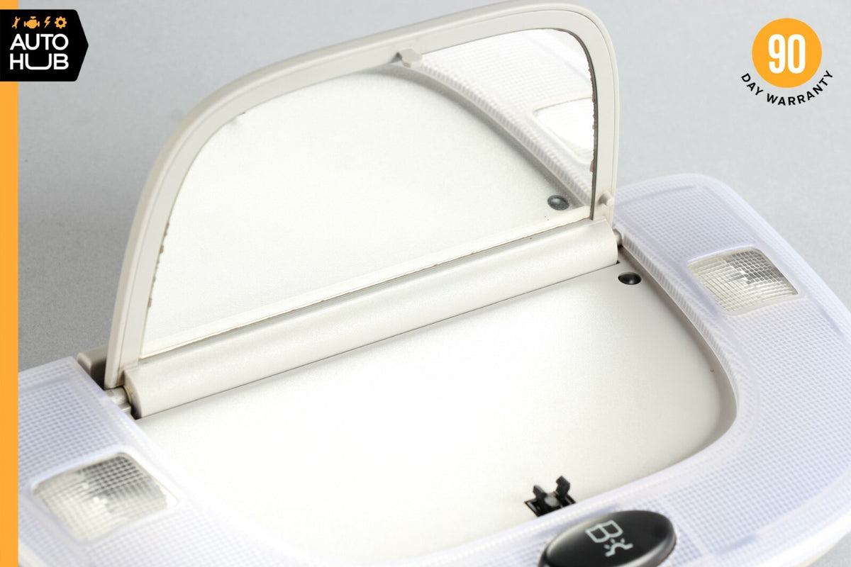 00-06 Mercedes W220 S430 S500 Left and Right Rear Dome Light Mirror Set of 2 OEM - photo 3