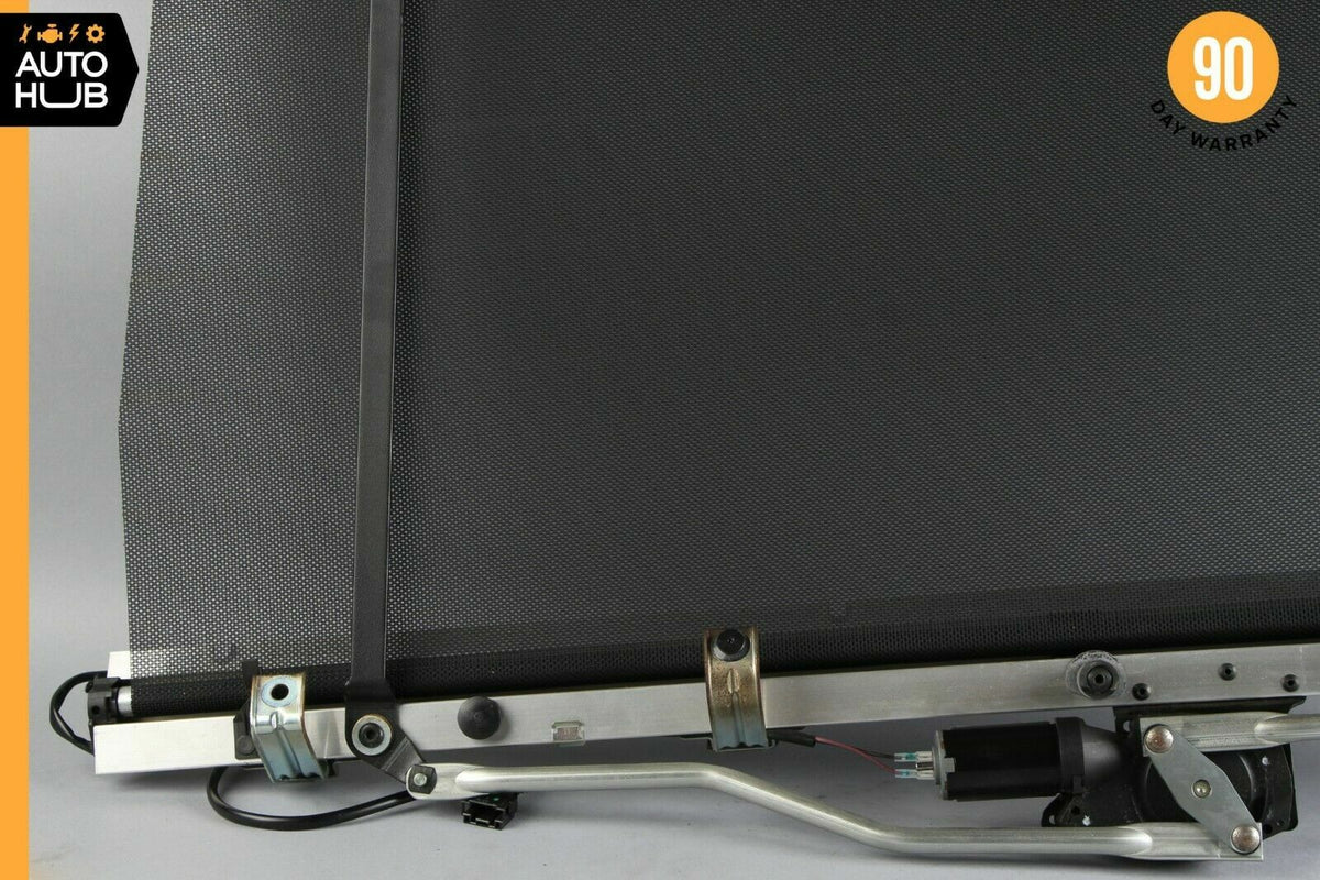07-14 Mercedes W216 CL550 CL63 AMG Rear Window Sun Shade Roller Blind Black OEM - photo 2