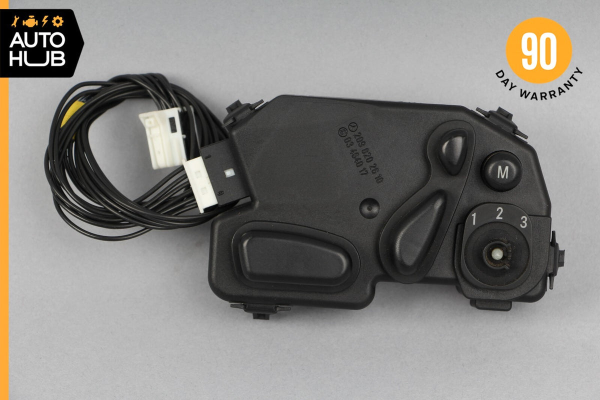 03-09 Mercedes W209 CLK500 CLK550 Front Right Passenger Seat Control Switch OEM - photo 10