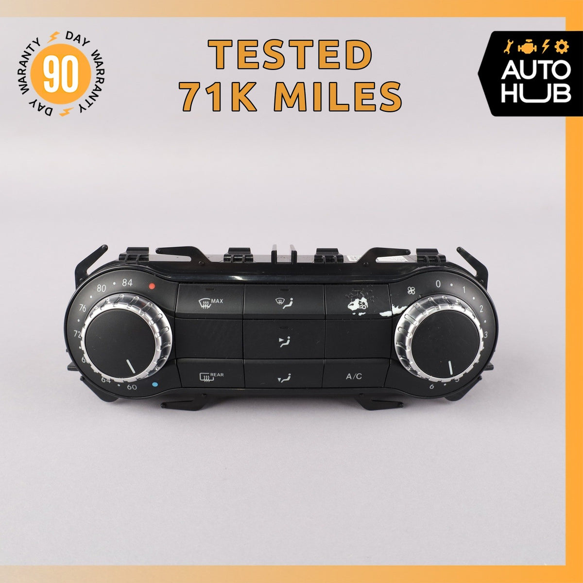 14-20 Mercedes X156 GLA250 GLA45 A/C Heater Climate Control Switch OEM 71k - photo 1