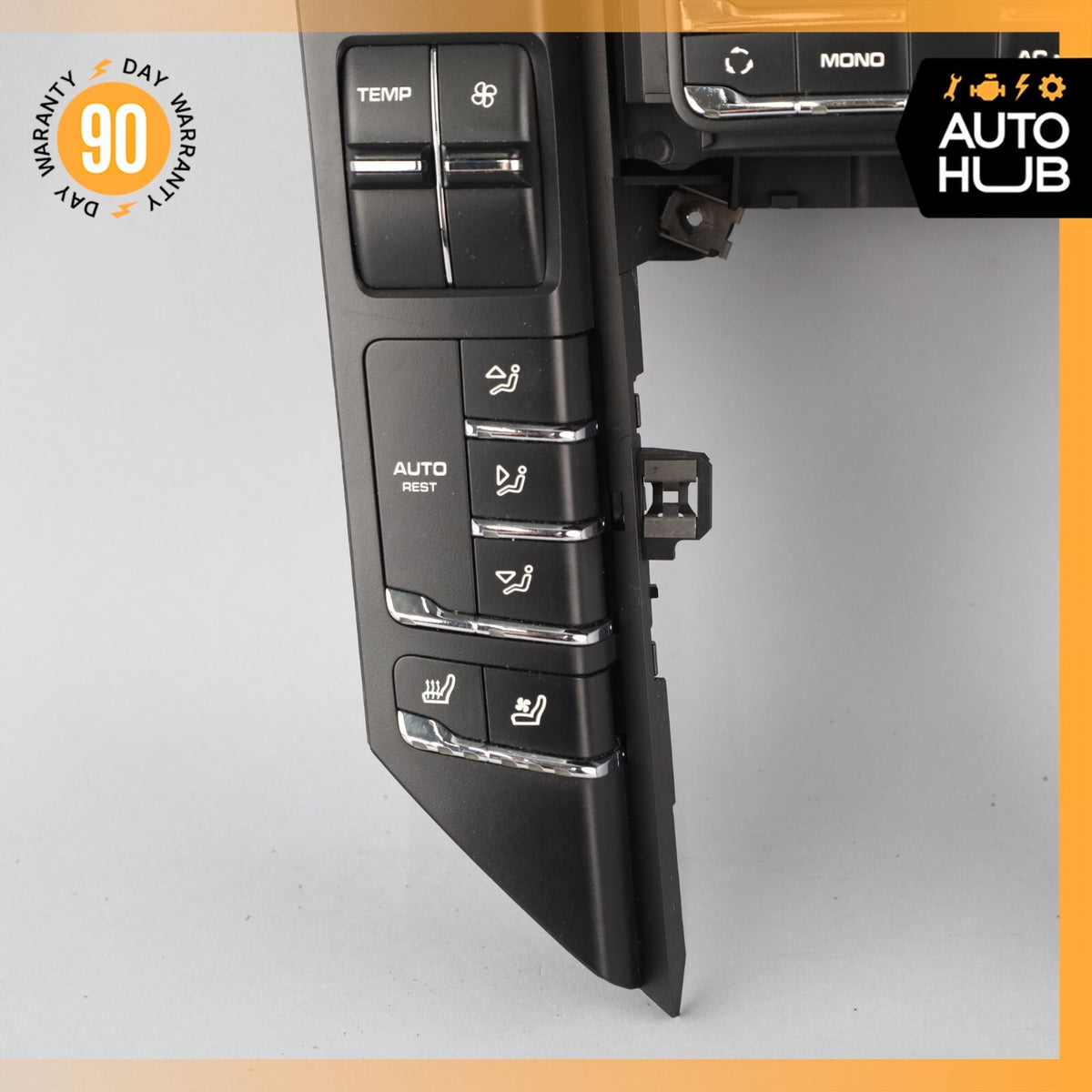 11-12 Porsche Cayenne 958 Front A/C AC Heater Climate Control Panel Switch OEM - photo 8