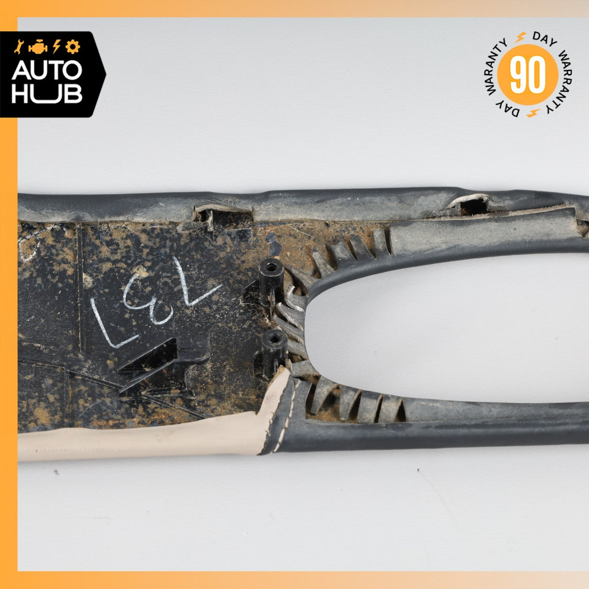 19-23 Aston Martin DB11 Left Side Center Console Trim Cover Black OEM - photo 11