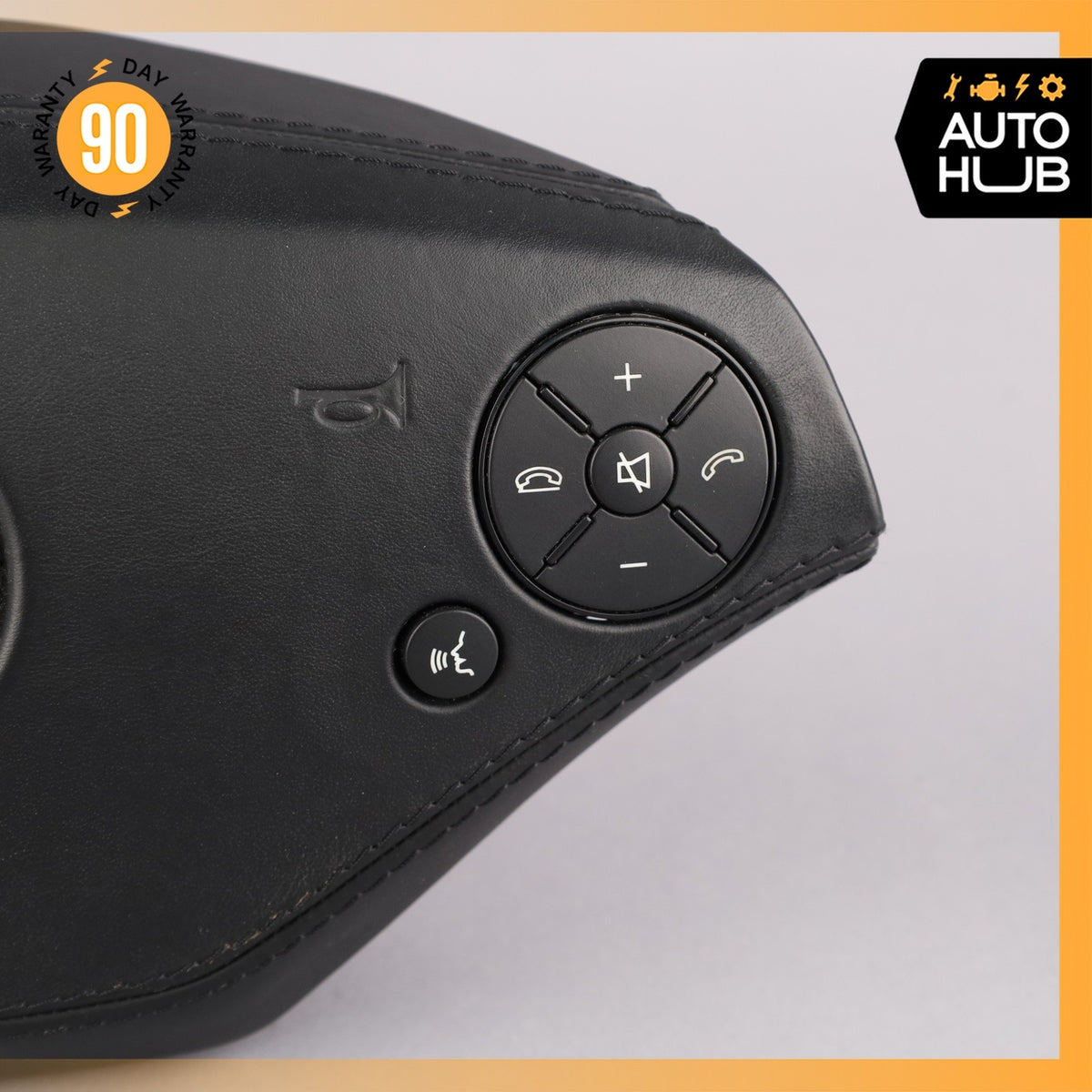 10-14 Mercedes W221 S400 CL550 S550 Steering Wheel Airbag Air Bag Black OEM - photo 4