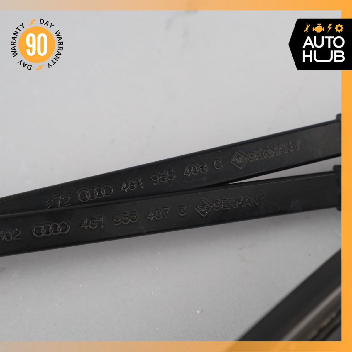 Audi C7 S6 Windshield Wiper Arm w/ Blade Set 4G1955408C OEM - photo 12