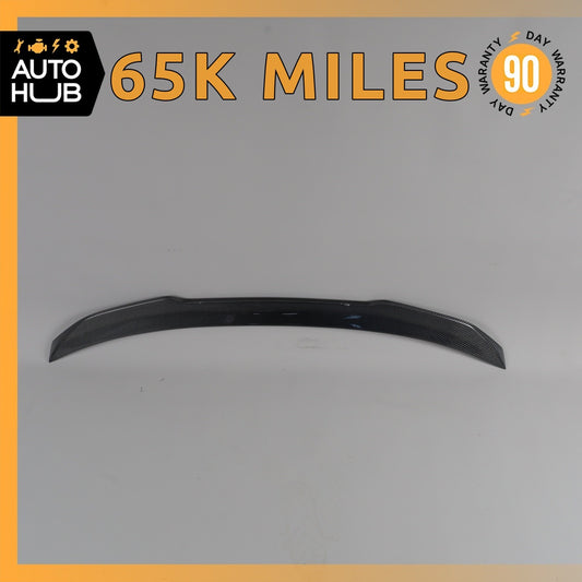 BMW F32 428i Rear Tailgate Trunk Lid Spoiler Carbon Fiber Aftermarket - photo 1