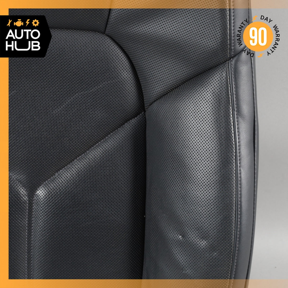 11-18 Porsche Cayenne 958 Front Left Driver Seat Upper Cushion Leather OEM - photo 4