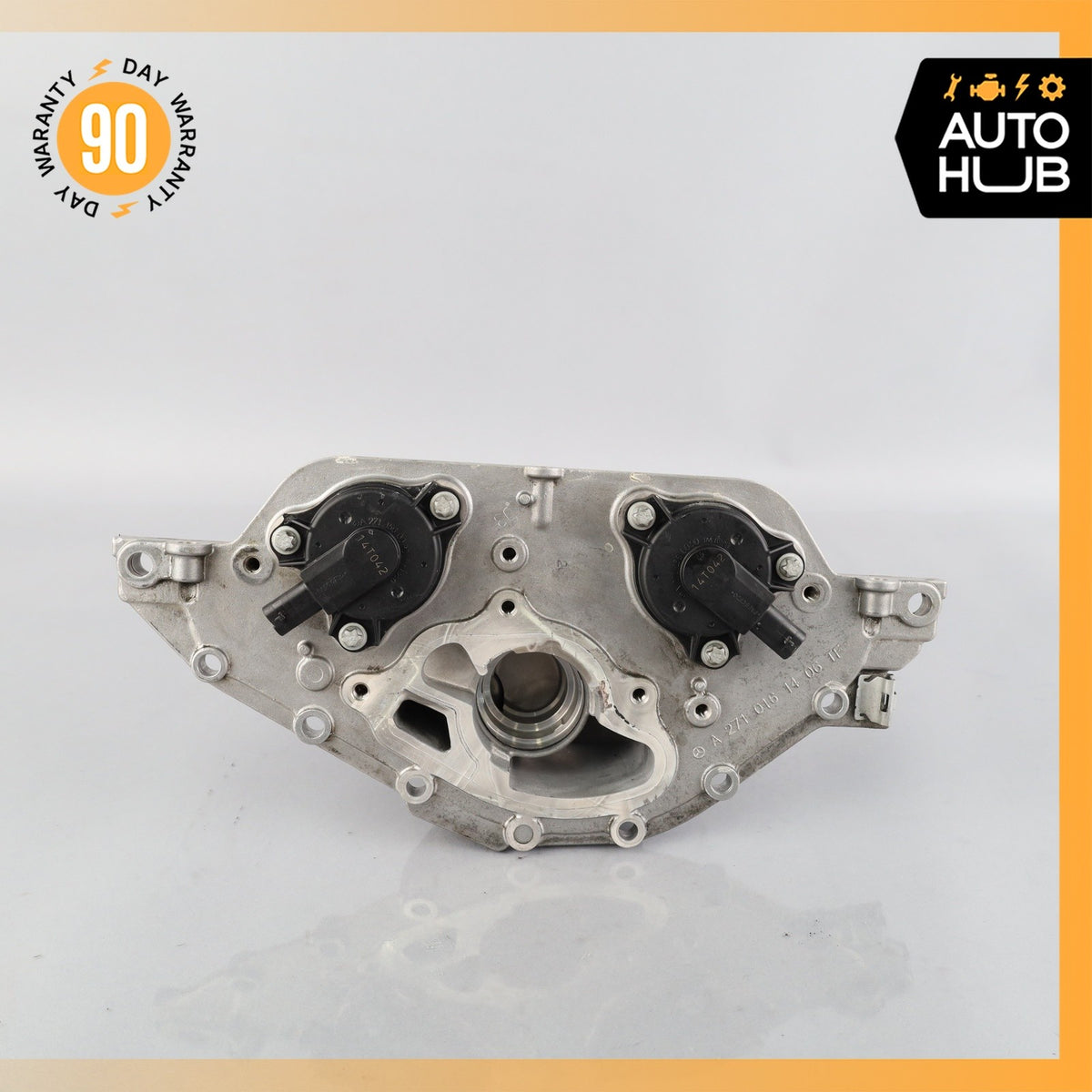 12-15 Mercedes W204 C250 SLK250 Camshaft Housing Front Cover 2710161406 OEM - photo 1