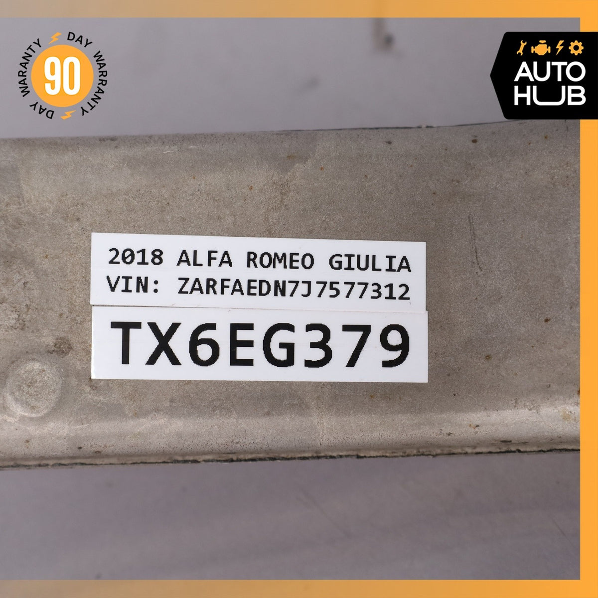 17-19 Alfa Romeo 952 Giulia AWD Front Right Side Spindle Knuckle Hub OEM 73k - photo 17