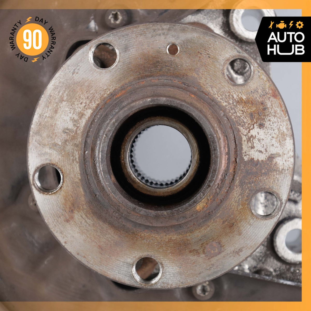 03-13 Bentley Continental GT Rear Left Driver Side Spindle Knuckle Hub OEM - photo 7