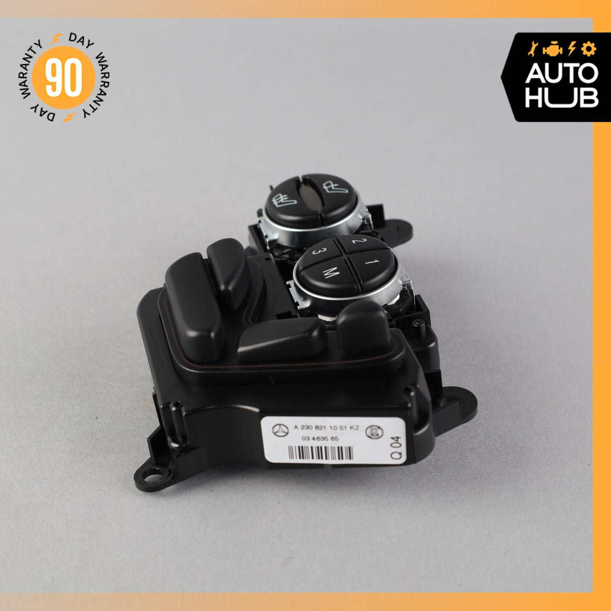 03-08 Mercedes R230 SL500 SL55 AMG Seat Control Switch Module Right Side OEM - photo 9