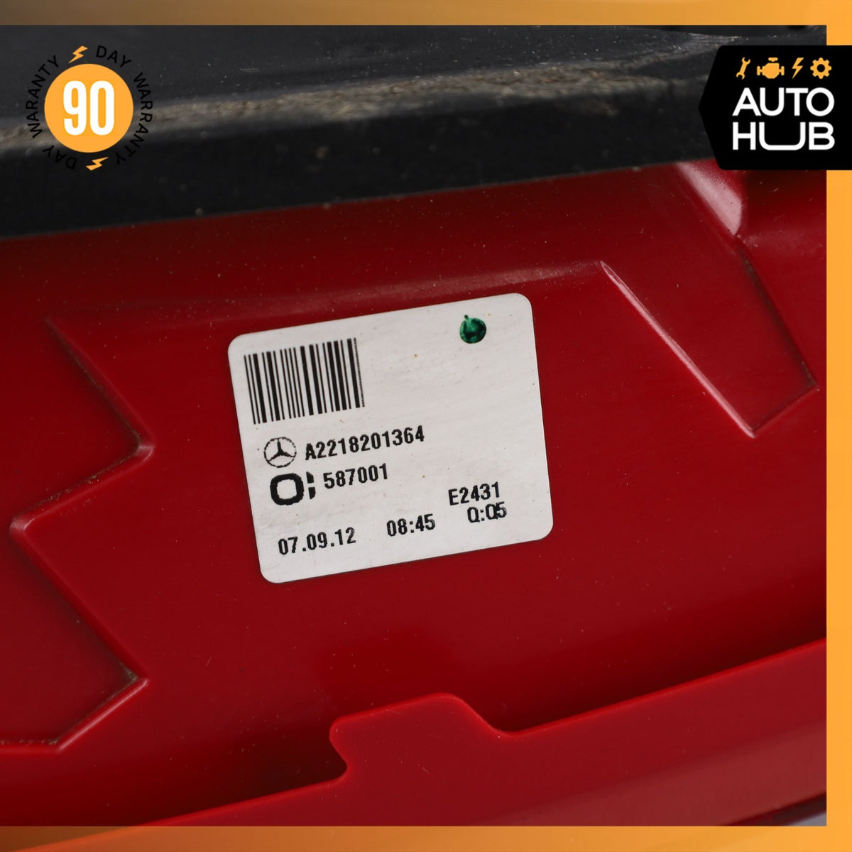 10-13 Mercedes W221 S550 S400 S350 Left Driver Side Tail Light Lamp OEM - photo 21