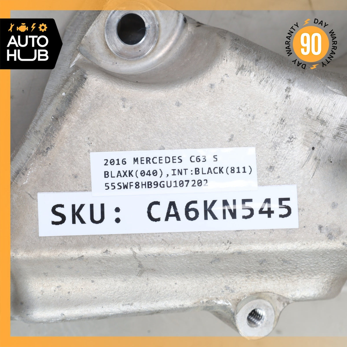 15-23 Mercedes W205 C63 AMG M177 Right Side Engine Mount Bracket OEM - photo 10
