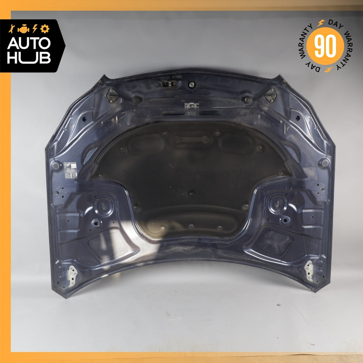 14-16 Mercedes W212 E250 E400 E550 Hood Panel Assembly Blue OEM - photo 17