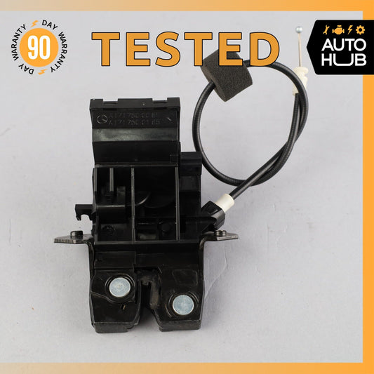 01-11 Mercedes W209 CLK500 SLK280 Trunk Lock Latch Mechanism 1717500085 OEM - photo 1