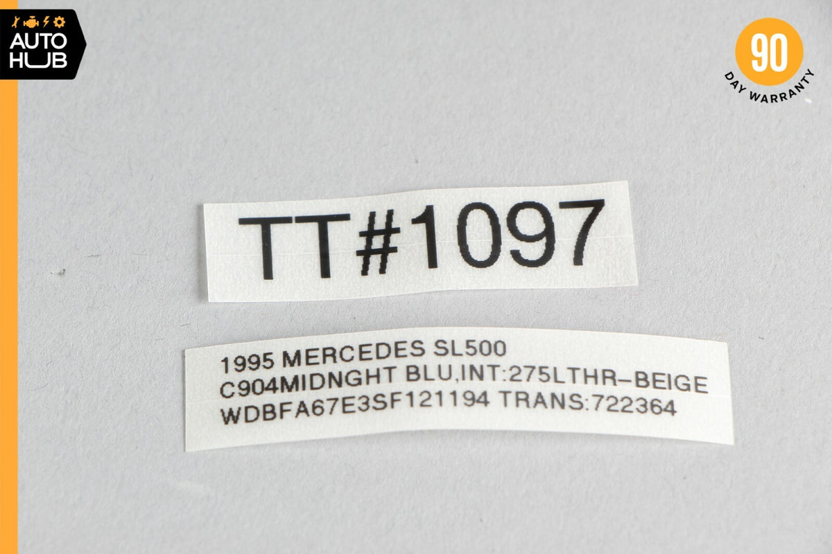90-02 Mercedes R129 SL500 SL320 Steering Column Tilt Adjust Control Switch 75k - photo 12