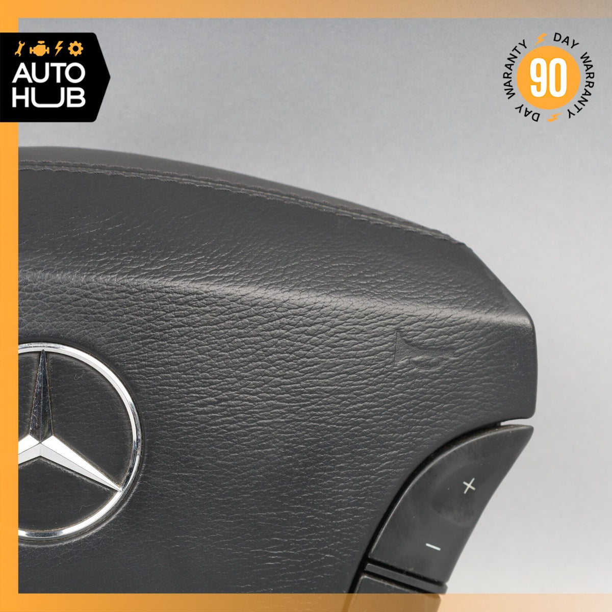 00-06 Mercedes W215 CL500 S350 CL55 AMG Steering Wheel Air Bag Airbag Black OEM - photo 2