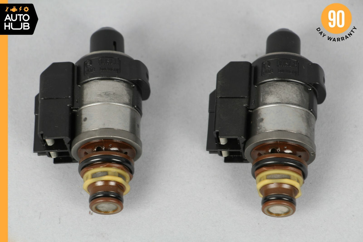 Mercedes R350 CL550 722.9 Transmission Solenoid Valve Blue & Black Caps Set of 8 - photo 8