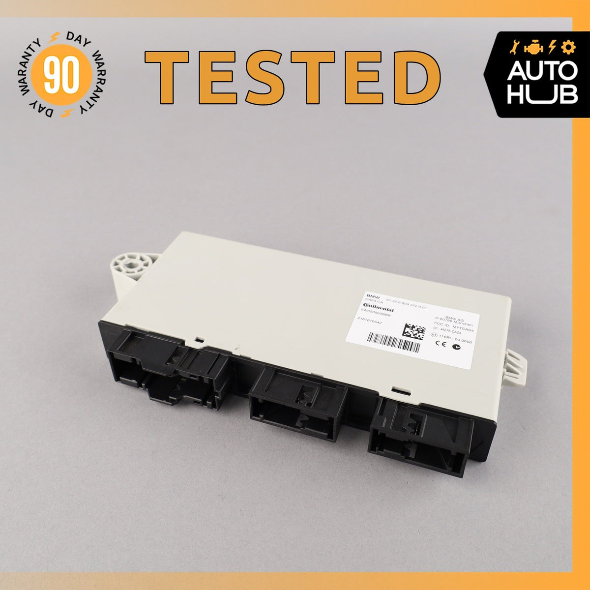 09-19 BMW F10 528i 640i Anti Theft Locking Control Module Unit Computer CAS OEM - photo 1