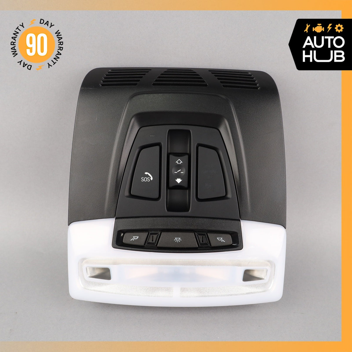 BMW F15 X5 Front Roof Dome Light Dome Light Switch Console OEM 69k - photo 3