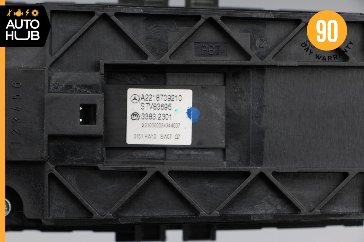 10-13 Mercedes W221 S550 S400 Rear Left or Right Side Window Control Switch OEM - photo 11