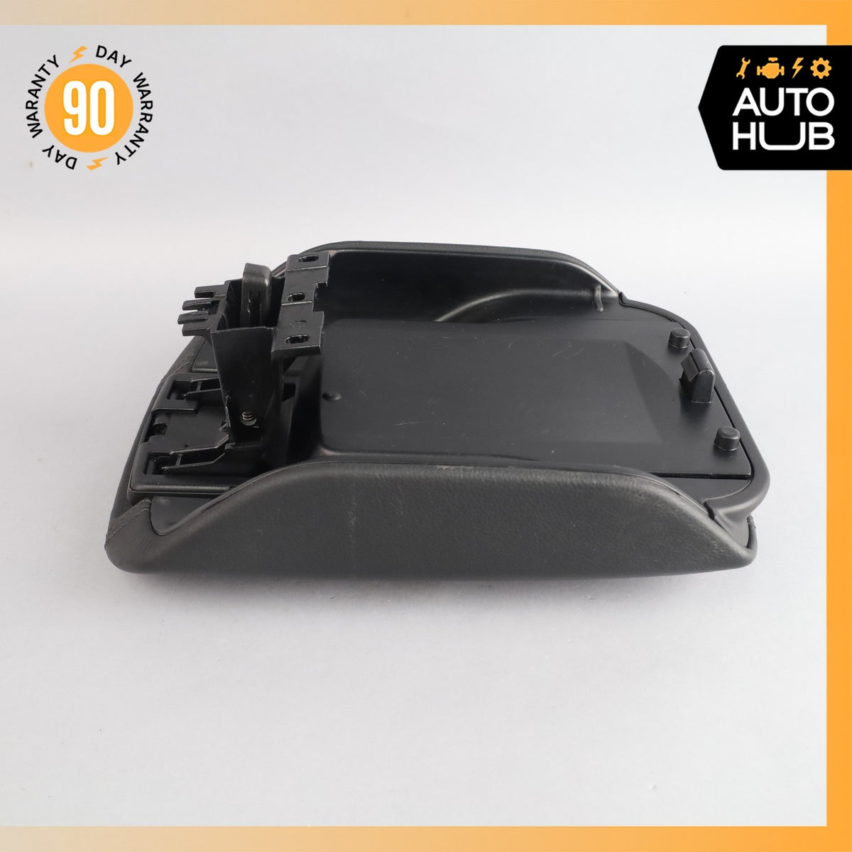 11-14 Porsche Cayenne 958 Center Console Arm Rest Armrest Cover Black OEM - photo 17