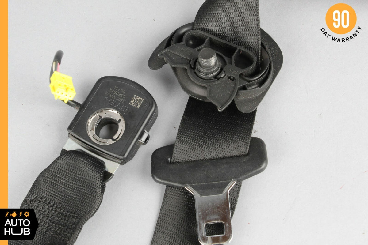07-10 Mercedes W221 S550 S600 Front Right Passenger Side Seat Belt Black OEM - photo 5