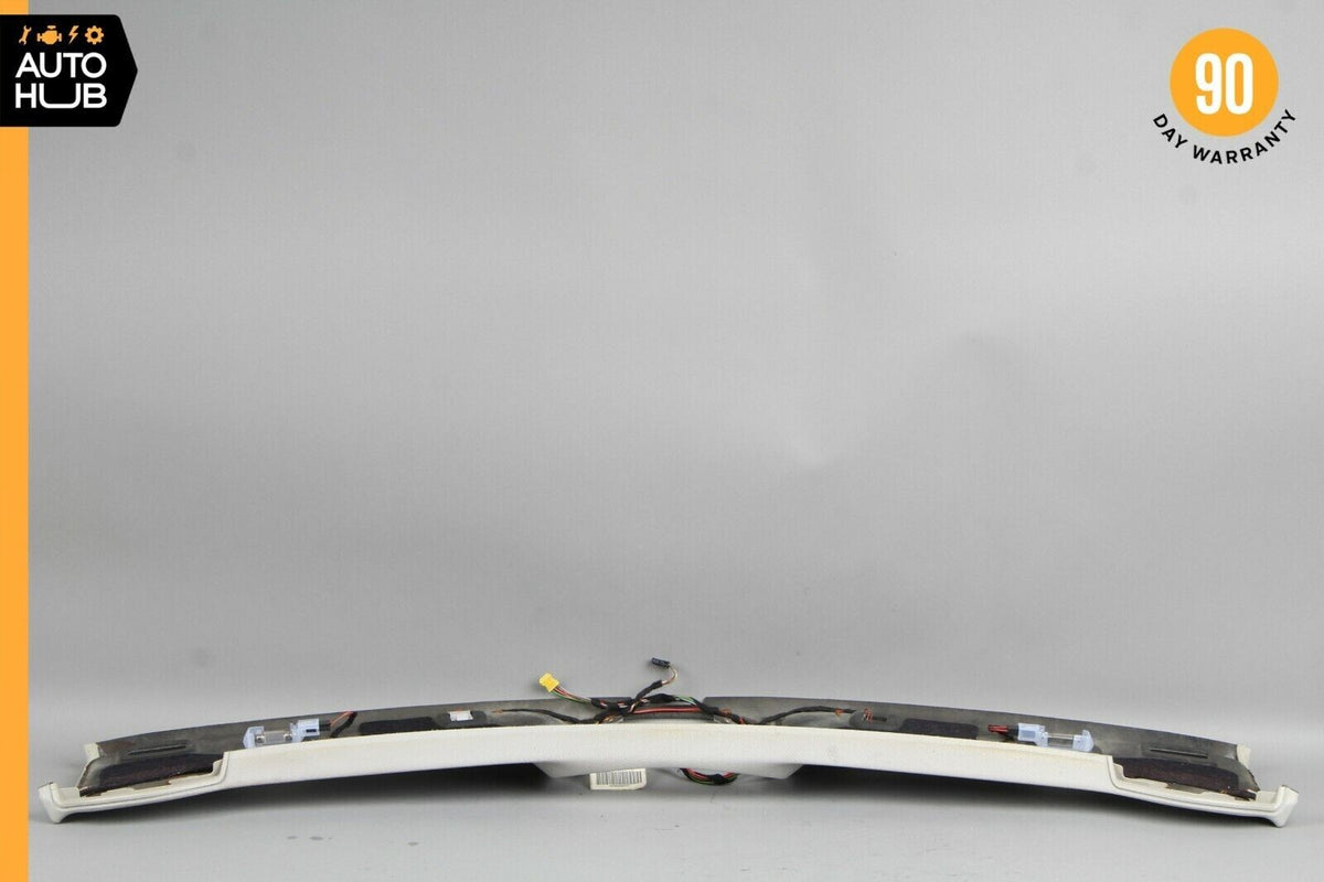03-06 Mercedes R230 SL500 SL55 Front Window Top Upper Headliner Trim Panel OEM - photo 11
