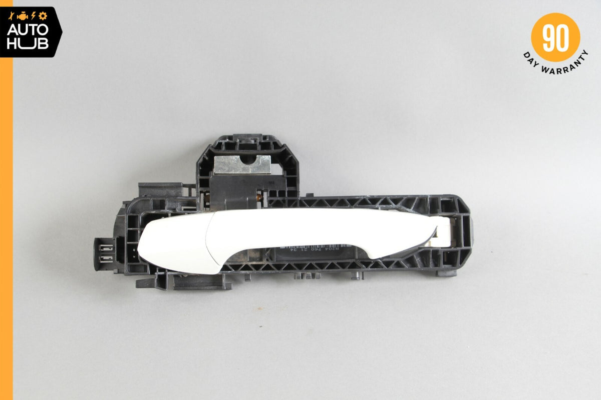 10-15 Mercedes X204 GLK350 GLK250 Rear Left Side Exterior Door Handle White OEM - photo 1