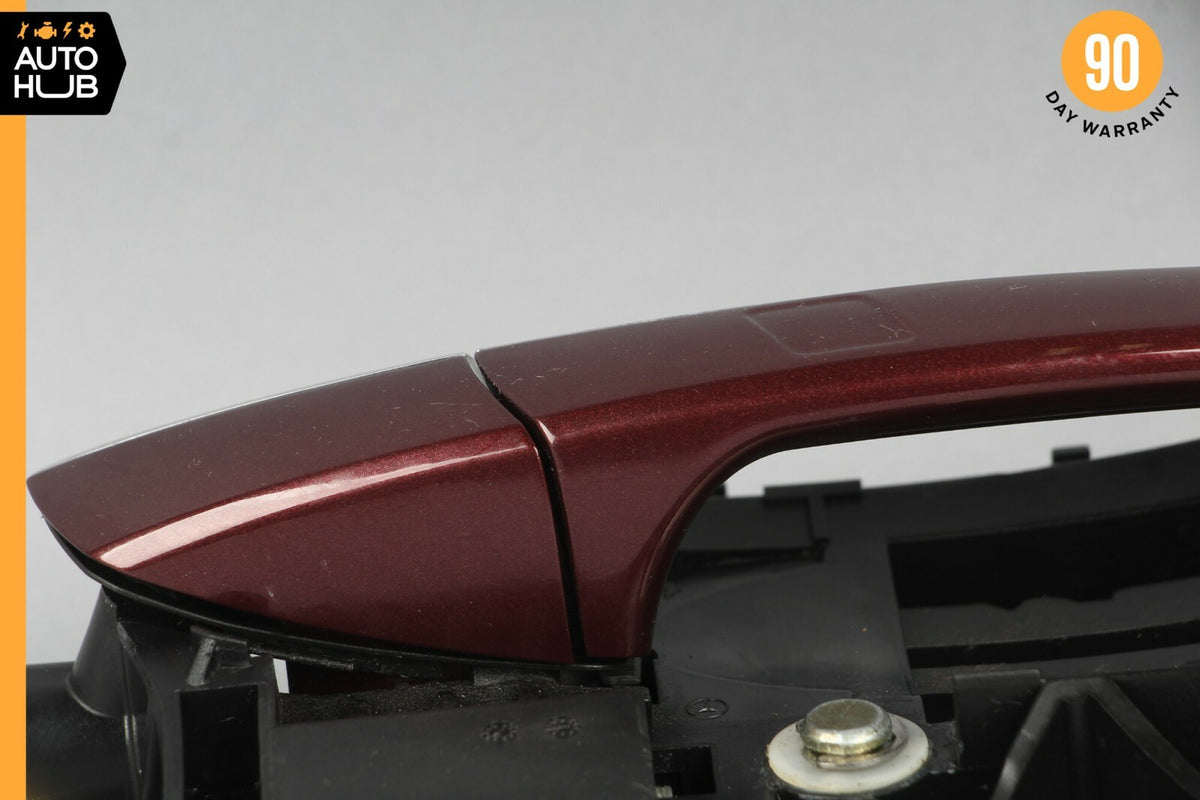 07-13 Mercedes W221 S550 S63 Rear Right Exterior Door Handle Keyless Go Red OEM - photo 9