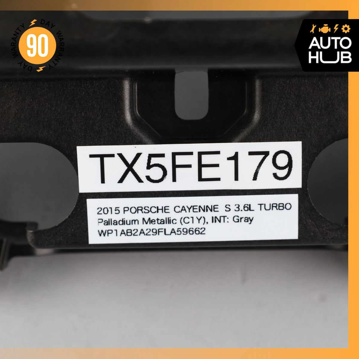 11-18 Porsche Cayenne 958 Upper Dashboard Dash Board Cluster Cover Brown OEM - photo 11